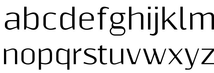 Resagnicto Font LOWERCASE