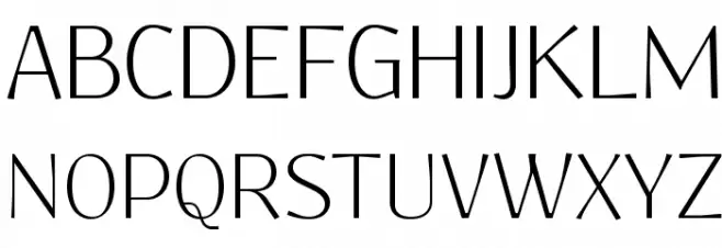 Resagokr Light フォント 大文字