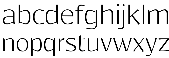 Resagokr Light Font LOWERCASE