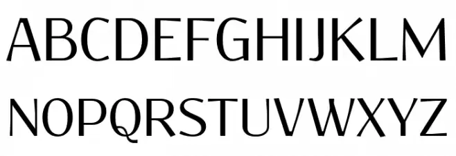 Resagokr Font UPPERCASE