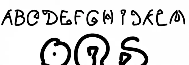 ResallFont Font Litere mari