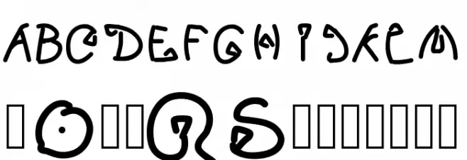 ResallFont Fuentes MINÚSCULAS