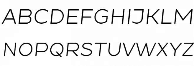 Resamitz Italic Fonte MAIÚSCULAS
