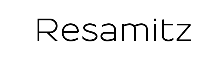 Resamitz Font