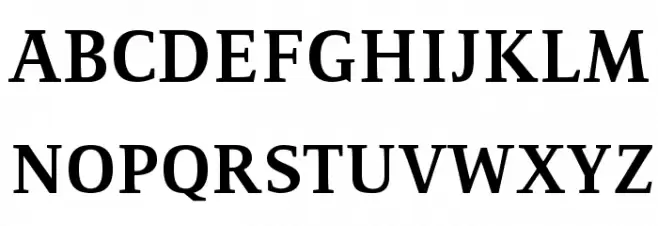Resavska BG-Bold Schriftart Groß