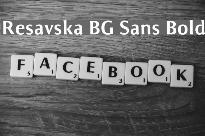 Resavska BG Sans Bold Font examples