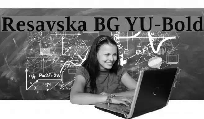 Resavska BG YU-Bold Font examples