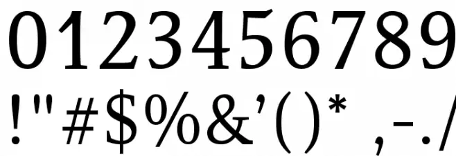 Resavska BG Font OTHER CHARS