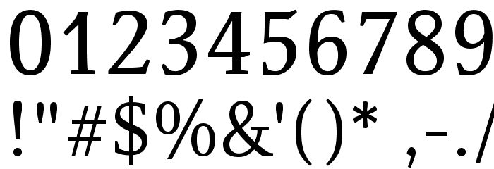 ResavskaBGCyrillic Font OTHER CHARS