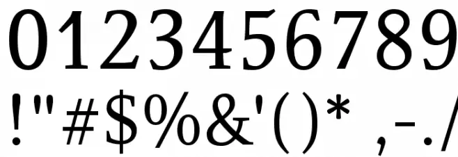 ResavskaBGCyrillic Font OTHER CHARS