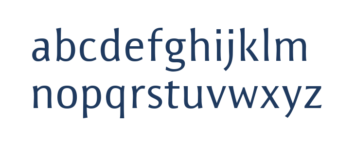 ResavskaBGSans Lowercase