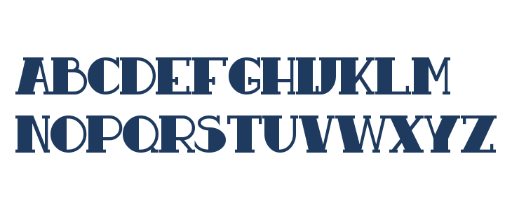 Resavy Bold Lowercase