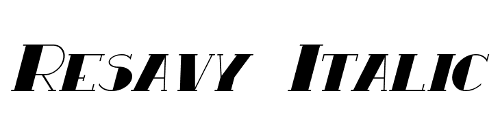 Download Resavy Italic Font Ffonts Net SVG Cut Files