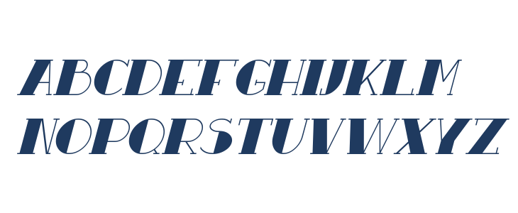 Resavy Italic Lowercase