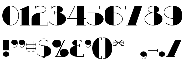 Resavy Font OTHER CHARS