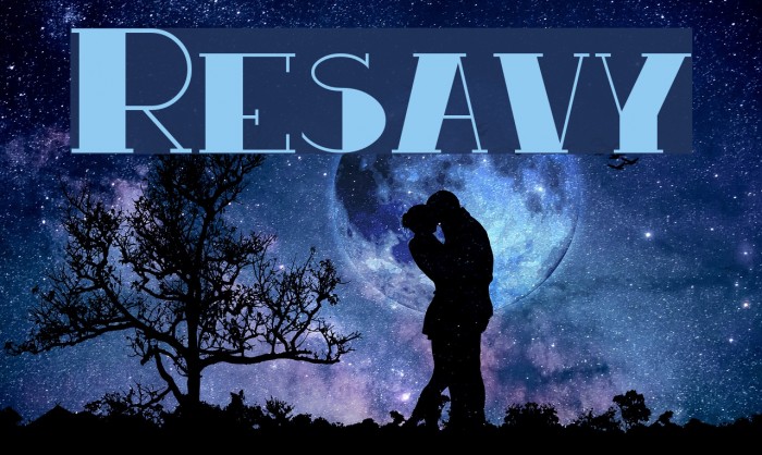 Resavy Font examples