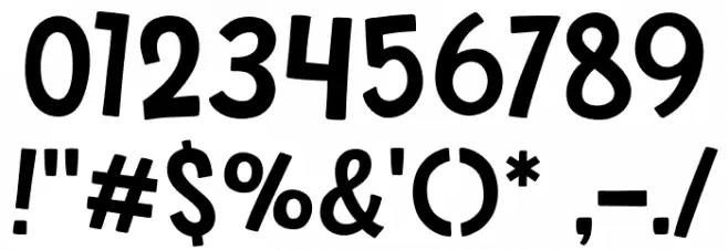 Reselu Font OTHER CHARS