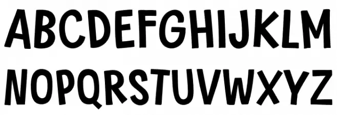 Reselu Шрифта ВЕРХНИЙ