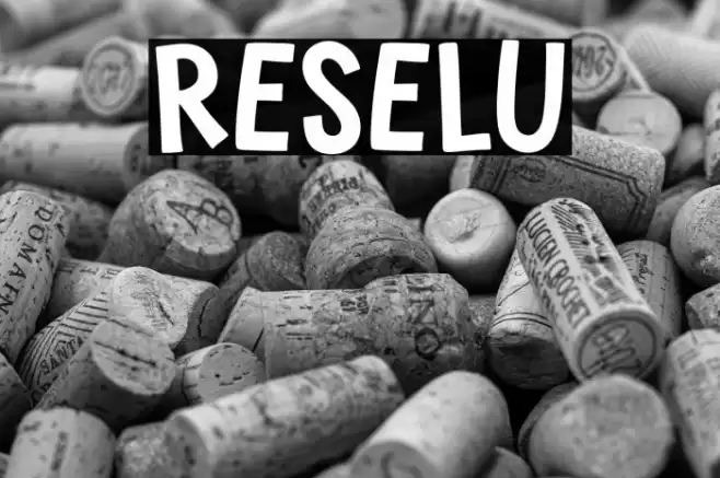 Reselu Font examples