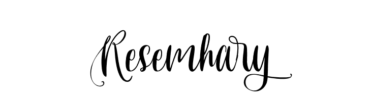 Resemhary  Free Fonts Download