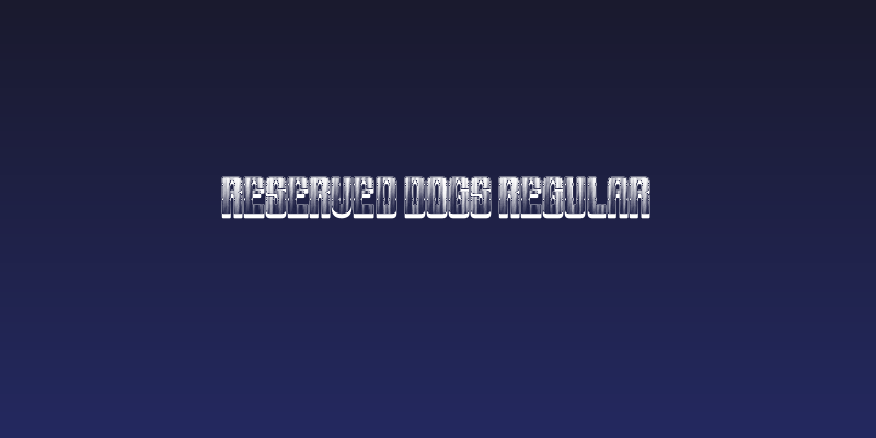 Reserved Dogs Regular Social Header