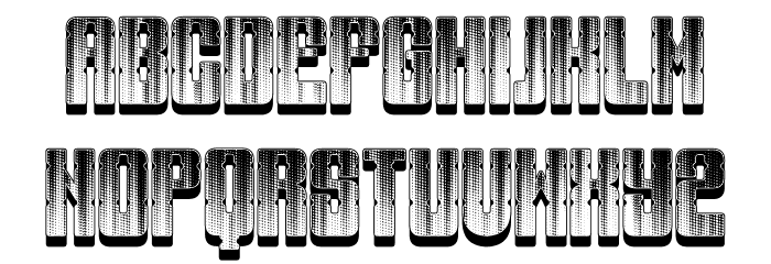 Reserved Dogs Regular Font LOWERCASE