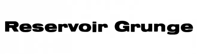 Reservoir Grunge  تنزيل الخطوط