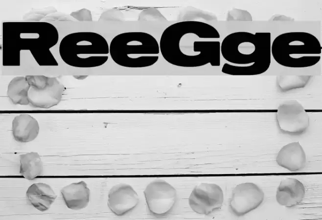 ReservoirGrunge Font examples