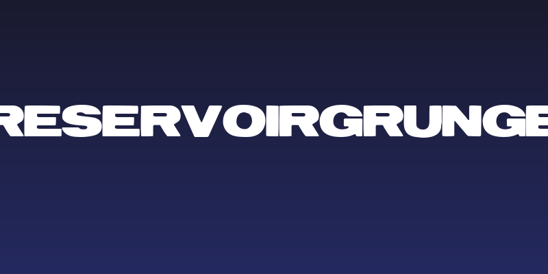 ReservoirGrunge Social Header