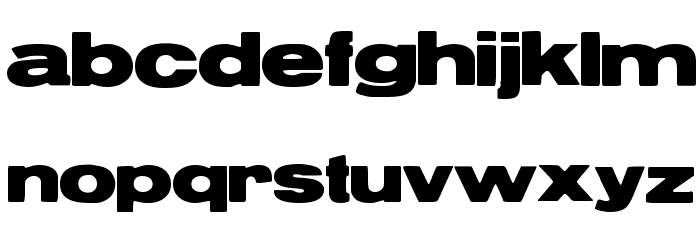 ReservoirGrunge Font LOWERCASE