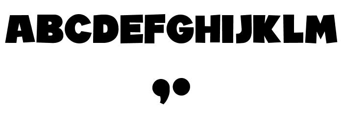 Reset Regular Font OTHER CHARS