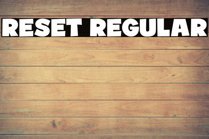 Reset Regular Example 3