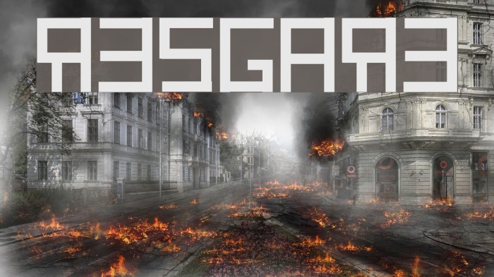Resgare Font examples