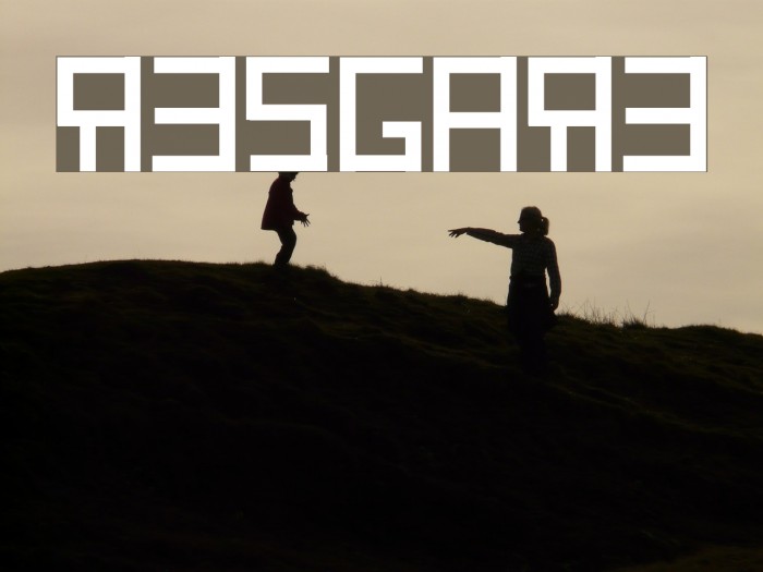 Resgare Font examples