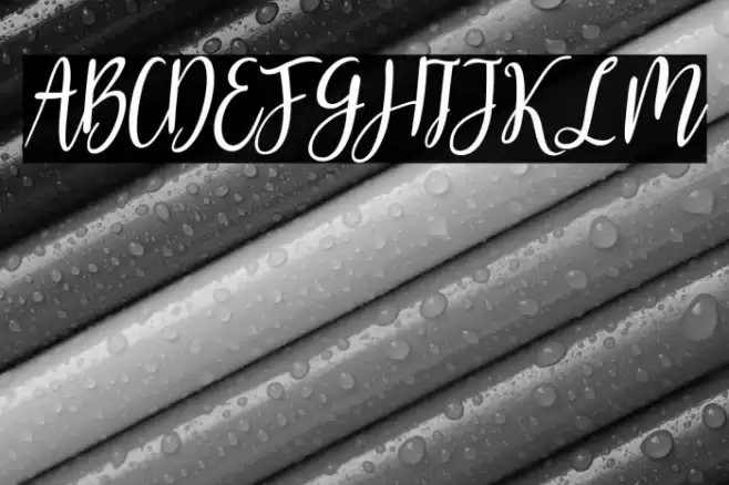 Reshonta Font examples