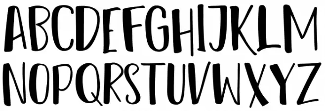 Reshuffle Sans Regular Schriftart Groß