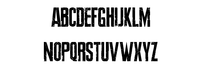Resident Evil 7(RUS BY LYAJKA) Font LOWERCASE