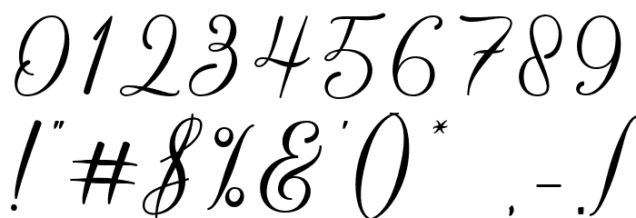 Resillia Font OTHER CHARS