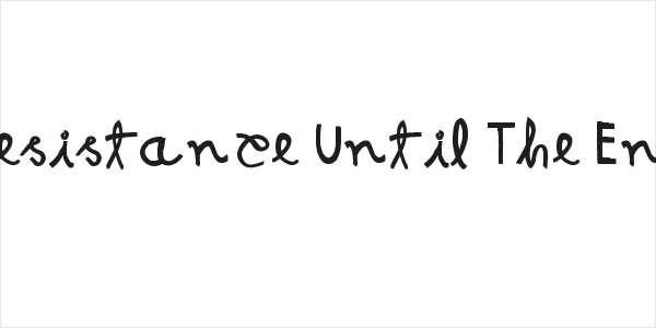 Resistance Until The End Logo