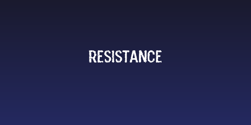 Resistance Social Header