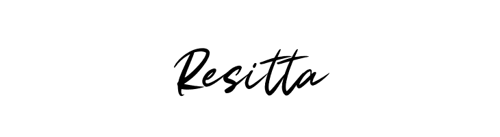 Resitta  Frei Schriftart Herunterladen