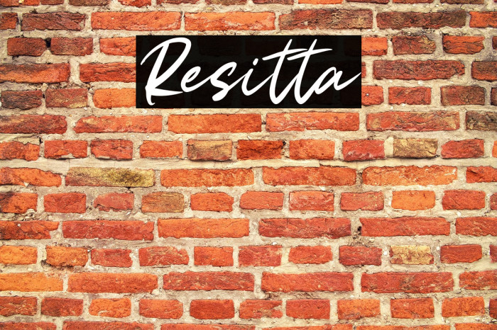 Resitta Example 3