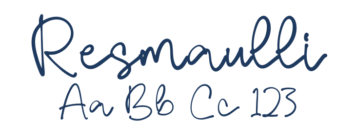 Resmaulli Font Preview