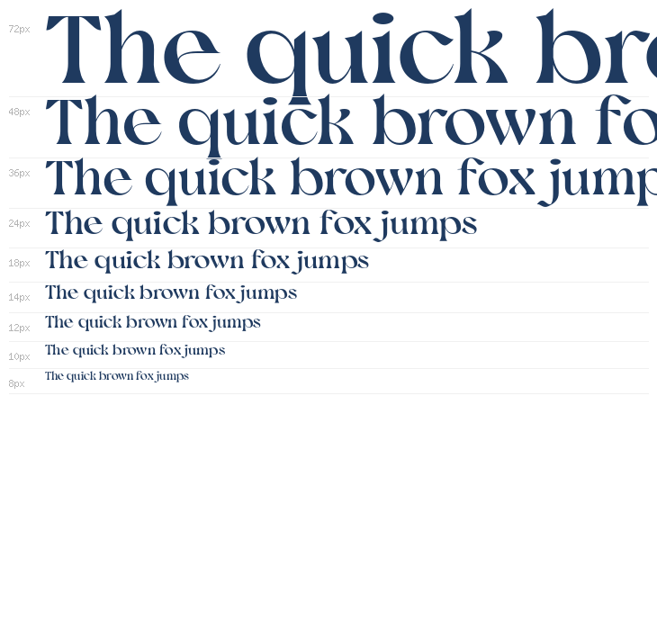 Resolide Serif PERSONAL USE Regular Waterfall