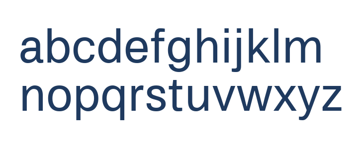 Resonate demo Regular Lowercase