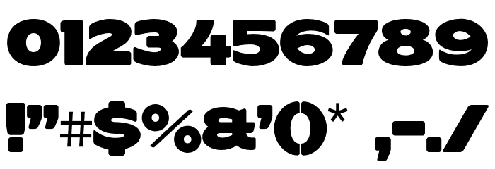 ResotYg PERSONAL USE Font OTHER CHARS