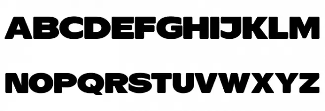 ResotYg PERSONAL USE 字体 大写