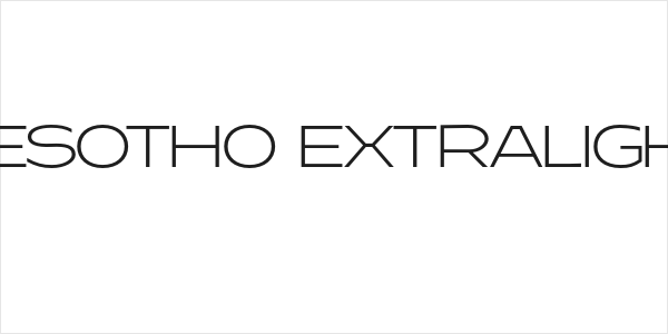 Resotho Extralight Logo