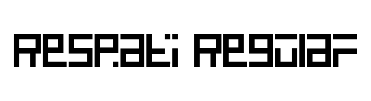Respati Regular  baixar fontes gratis