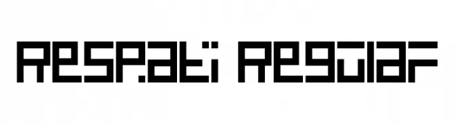 Respati Regular  Frei Schriftart Herunterladen